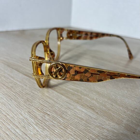 Paloma Picasso 3860 11 Sunglasses Frames Only Gold Brown 56-13-135 main image 8
